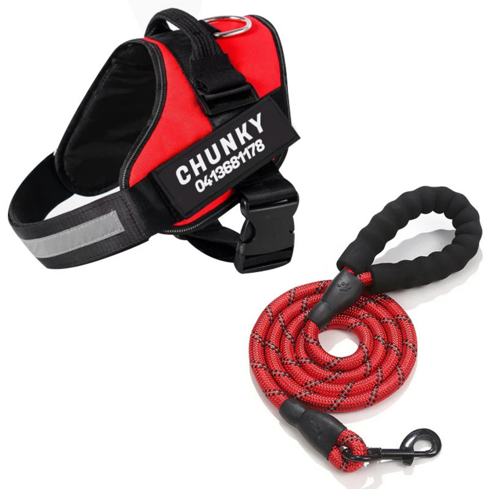 Personalized No-Pull Dog Harness