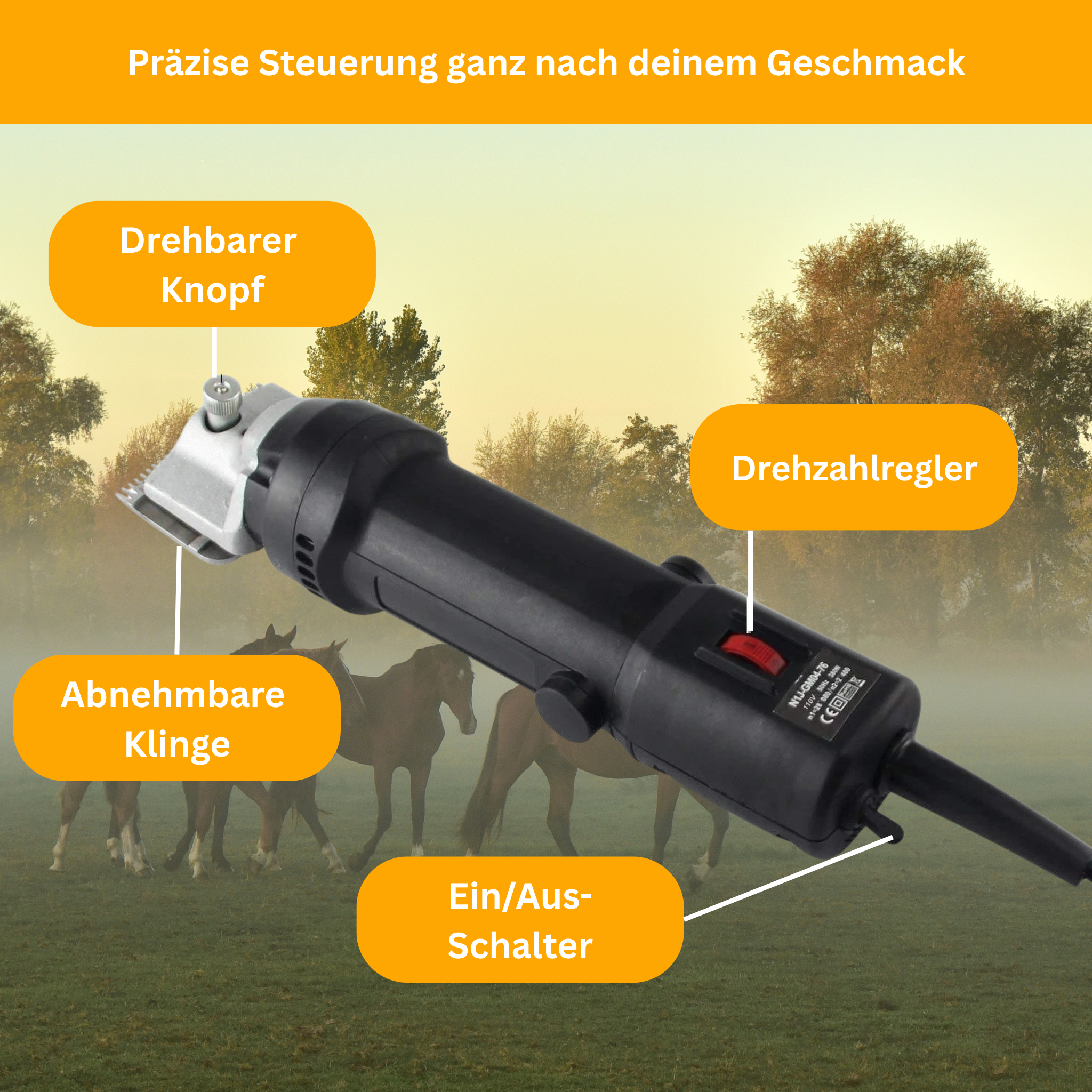 ShearPro – 690W Horse Clipper