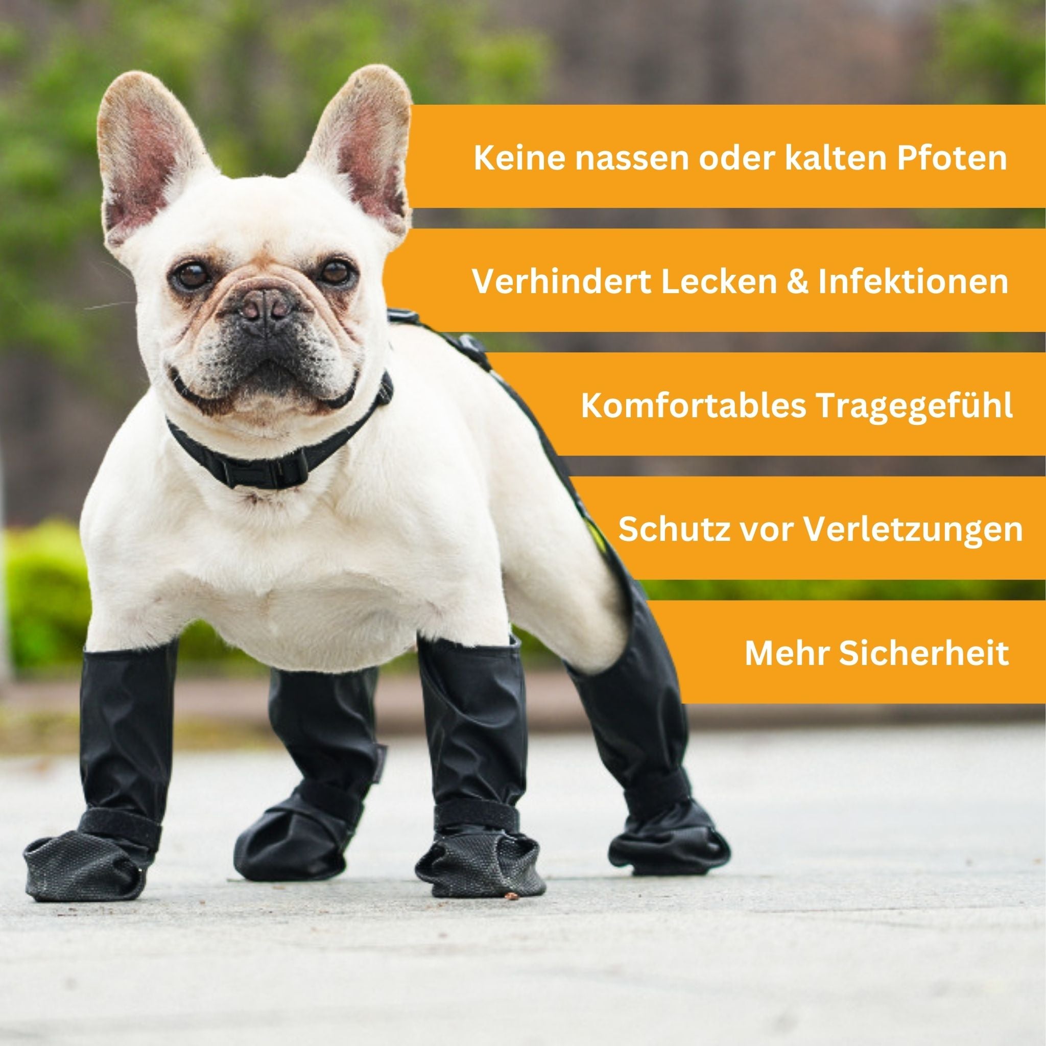 PawGrip - Wasserdichte & Rutschfeste Hundeschuhe